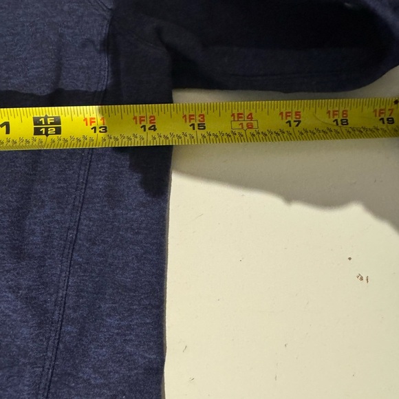 lululemon athletica Heathered Navy Tech Long Sleeve Shirt - Picture 10 of 12